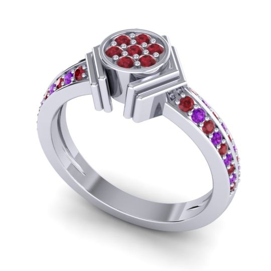 Simple Floral Art Deco Kusumina Ring