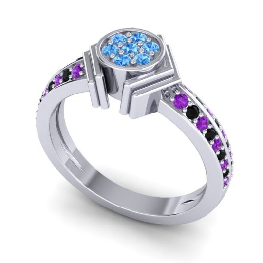 Simple Floral Art Deco Kusumina Ring