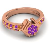 Simple Floral Art Deco Kusumina Ring