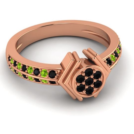 Simple Floral Art Deco Kusumina Ring