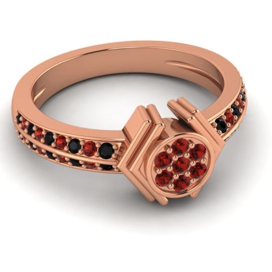 Simple Floral Art Deco Kusumina Ring