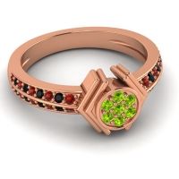 Simple Floral Art Deco Kusumina Ring