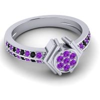 Simple Floral Art Deco Kusumina Ring