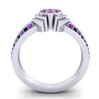 Simple Floral Art Deco Kusumina Ring