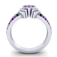 Simple Floral Art Deco Kusumina Ring