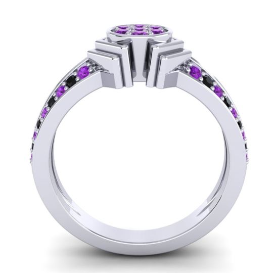 Simple Floral Art Deco Kusumina Ring
