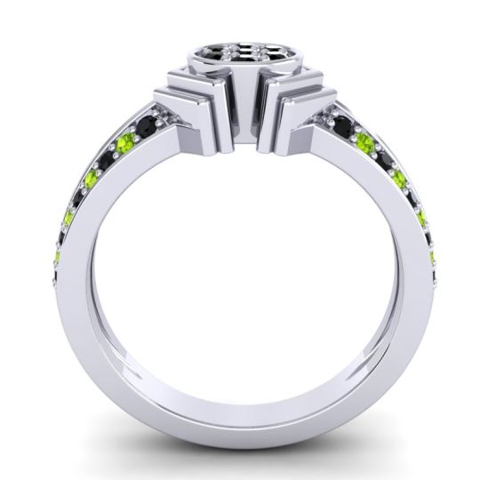 Simple Floral Art Deco Kusumina Ring