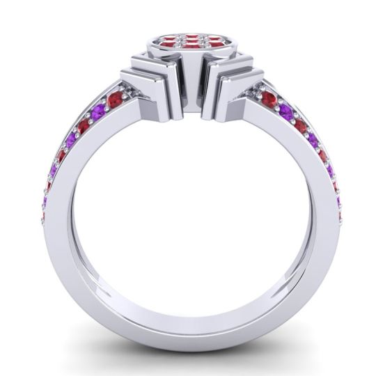 Simple Floral Art Deco Kusumina Ring