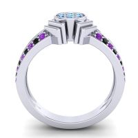 Simple Floral Art Deco Kusumina Ring