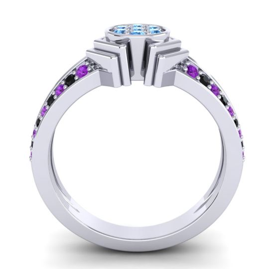 Simple Floral Art Deco Kusumina Ring