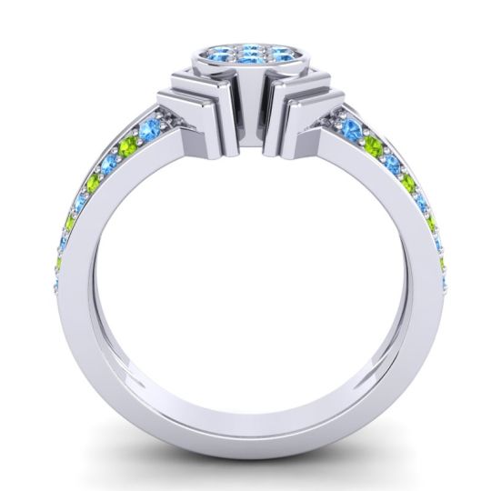 Simple Floral Art Deco Kusumina Ring