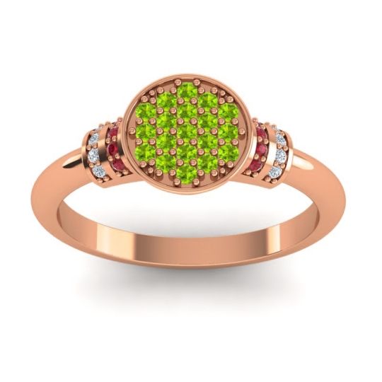 Statement Floral Pave Vedika Ring