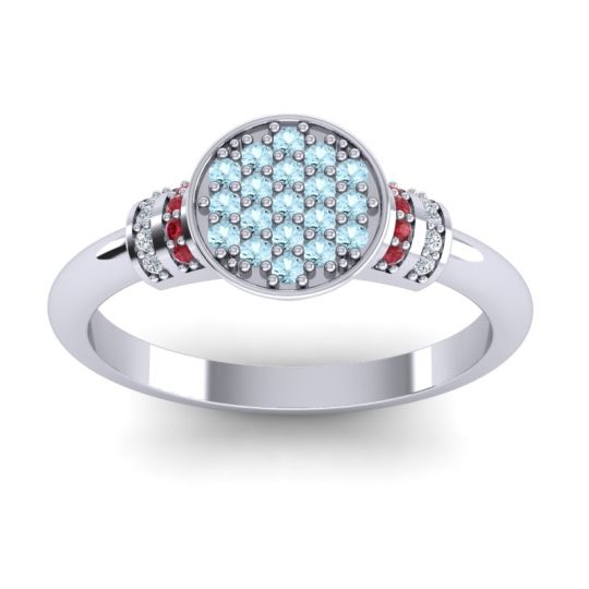 Statement Floral Pave Vedika Ring