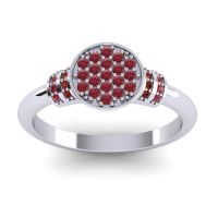 Statement Floral Pave Vedika Ring