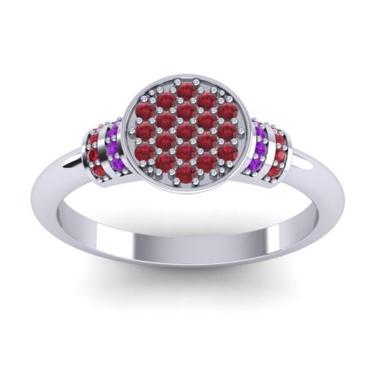 Statement Floral Pave Vedika Ring