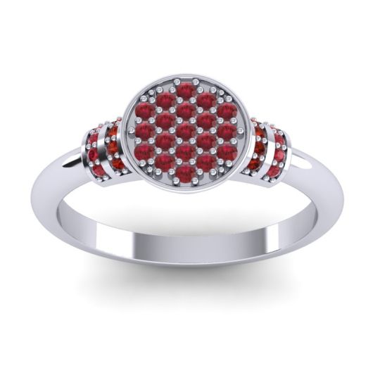 Statement Floral Pave Vedika Ring
