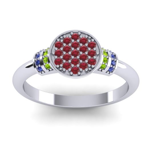 Statement Floral Pave Vedika Ring