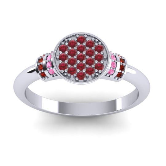 Statement Floral Pave Vedika Ring