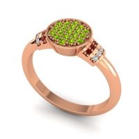 Statement Floral Pave Vedika Ring
