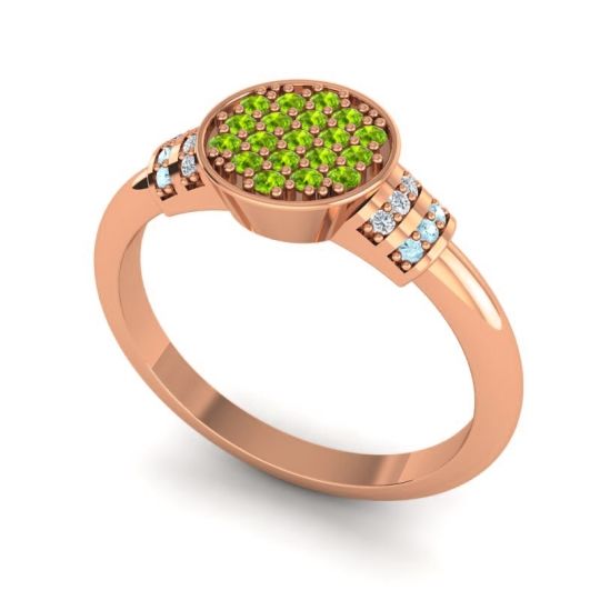 Statement Floral Pave Vedika Ring