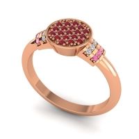 Statement Floral Pave Vedika Ring