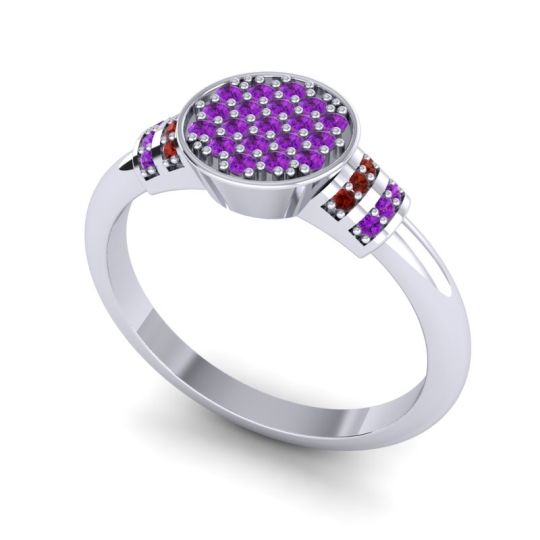Statement Floral Pave Vedika Ring