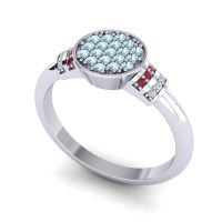 Statement Floral Pave Vedika Ring