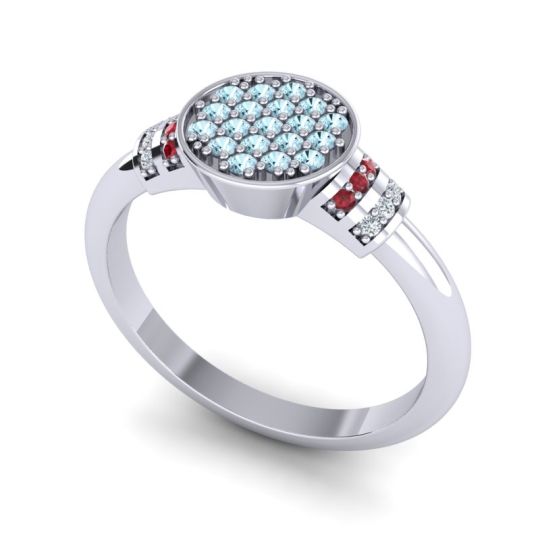 Statement Floral Pave Vedika Ring