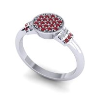 Statement Floral Pave Vedika Ring