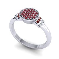 Statement Floral Pave Vedika Ring