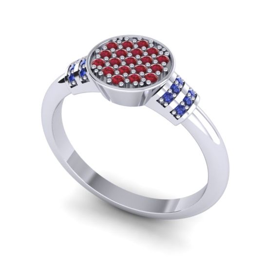 Statement Floral Pave Vedika Ring