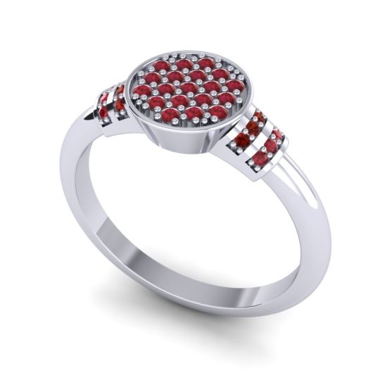 Statement Floral Pave Vedika Ring