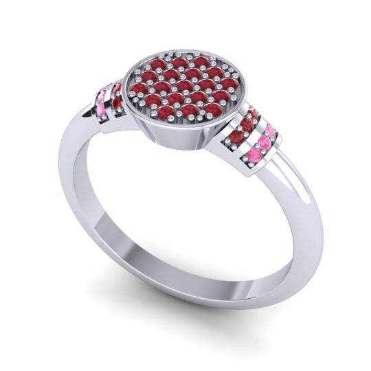 Statement Floral Pave Vedika Ring