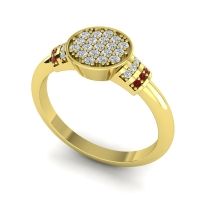 Statement Floral Pave Vedika Ring