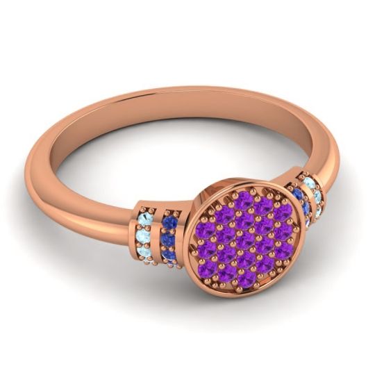 Statement Floral Pave Vedika Ring