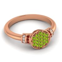 Statement Floral Pave Vedika Ring