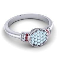 Statement Floral Pave Vedika Ring