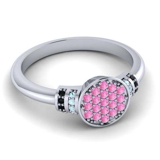 Statement Floral Pave Vedika Ring