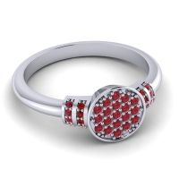 Statement Floral Pave Vedika Ring