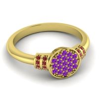 Statement Floral Pave Vedika Ring
