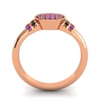 Statement Floral Pave Vedika Ring