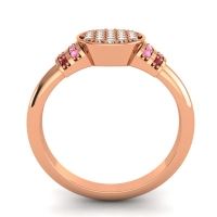 Statement Floral Pave Vedika Ring