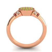 Statement Floral Pave Vedika Ring