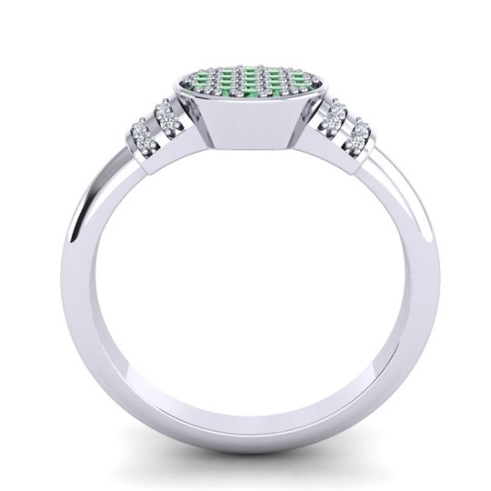 Statement Floral Pave Vedika Ring