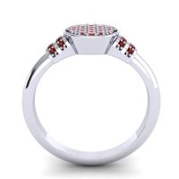 Statement Floral Pave Vedika Ring
