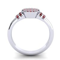 Statement Floral Pave Vedika Ring
