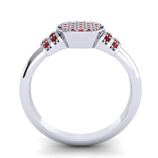 Statement Floral Pave Vedika Ring