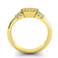 Statement Floral Pave Vedika Ring