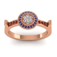 Statement Floral Pave Ragga Ring