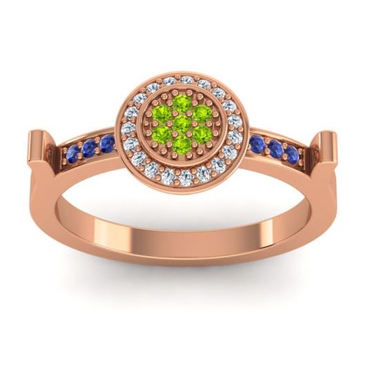 Statement Floral Pave Ragga Ring